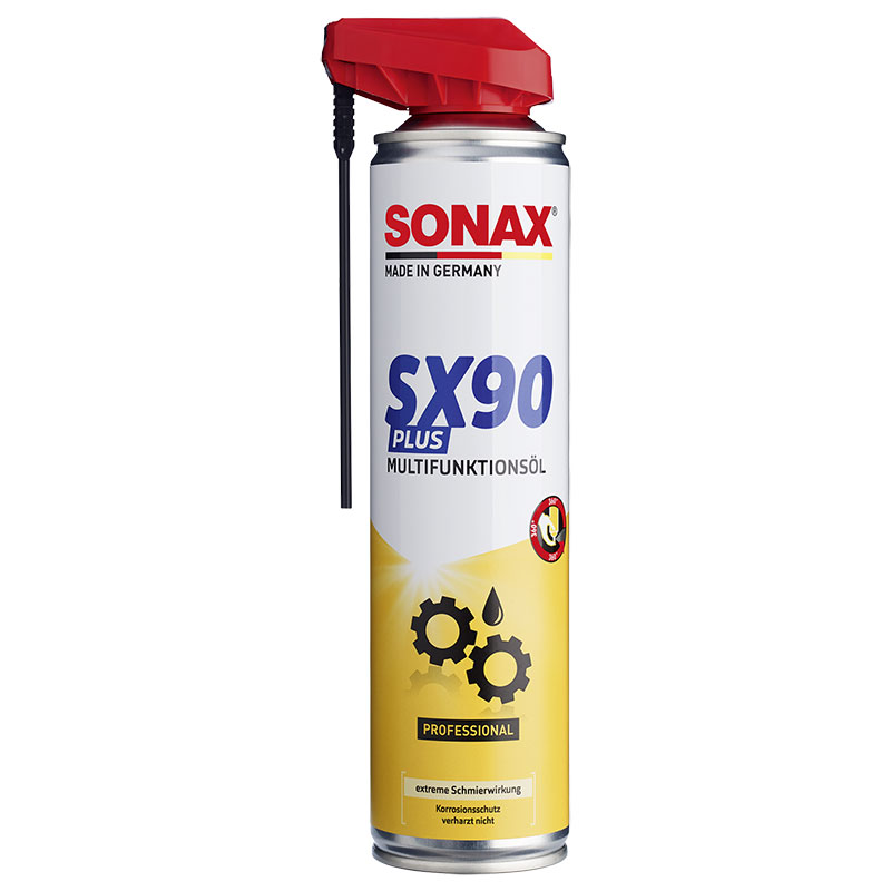 SONAX SX90 PLUS สเปรย์น้ำมันสารพัดประโยชน์ รุ่นใหม่ หัวฉีดพิเศษ