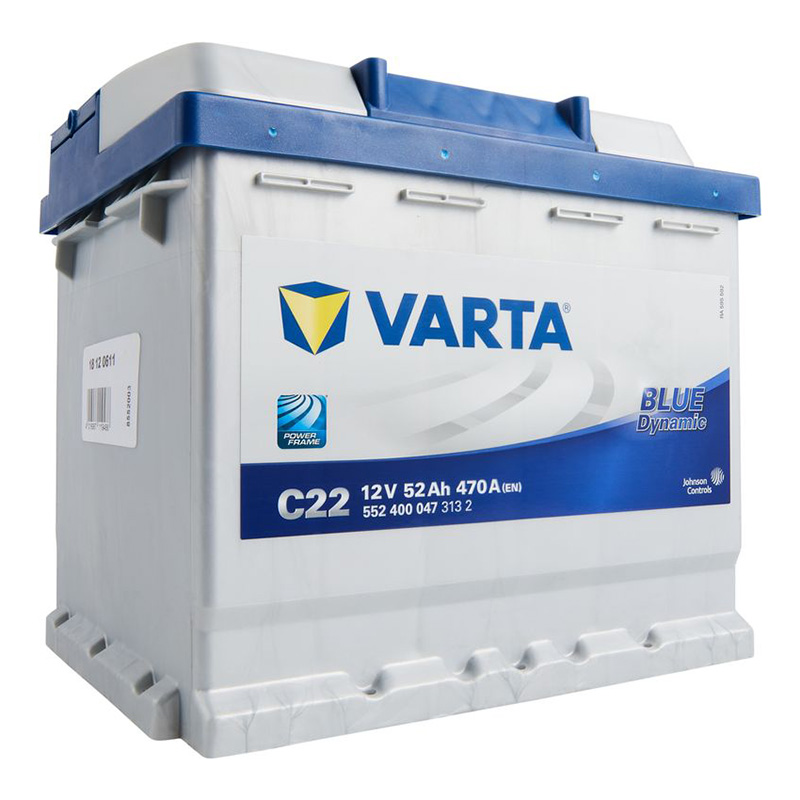 Varta Auto Batterie Blue 12V 52Ah 470A