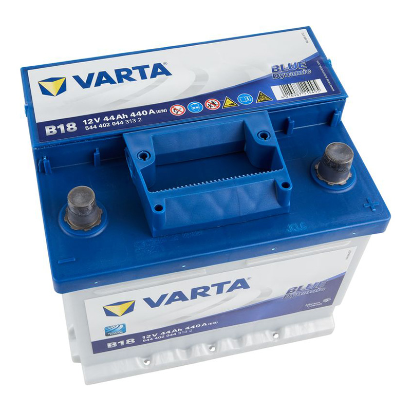 Varta B18. Autobatterie Varta 44Ah 12V