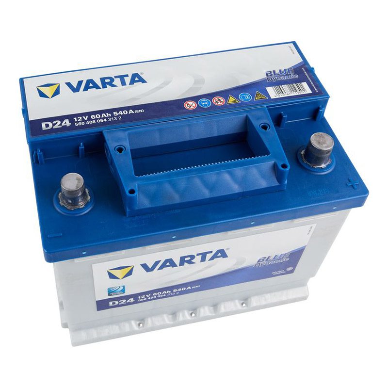 Varta 12v 60ah. Varta d59 Blue.